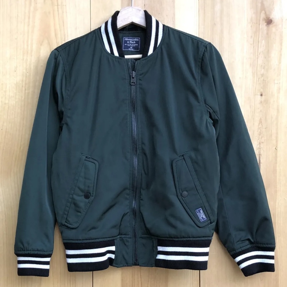 Abercrombie & Fitch Bomber Varsity Jacket